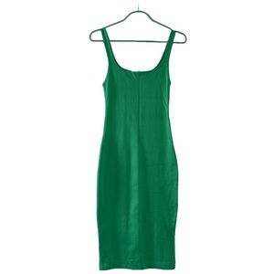 ZARA Green Sleeveless Dress